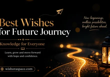 best wishes for future journey