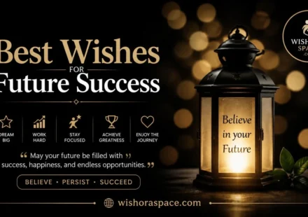 best wishes for future success