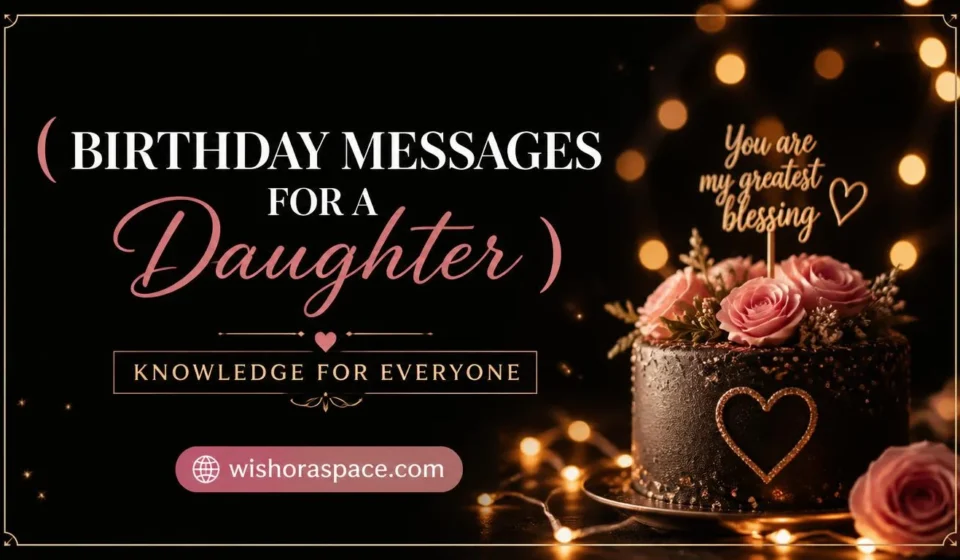 birthday messages for a daughter