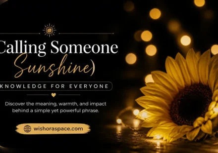 calling someone sunshine