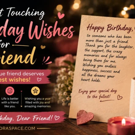 heart touching birthday wishes for friend