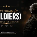 short message for soldiers
