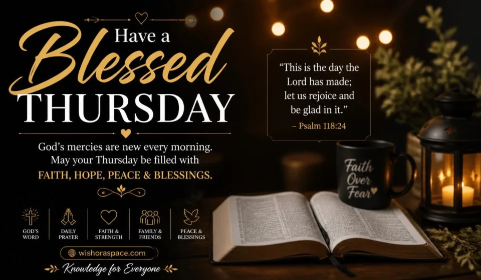thursday blessings with bible verses