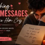 touching love messages to make him cry