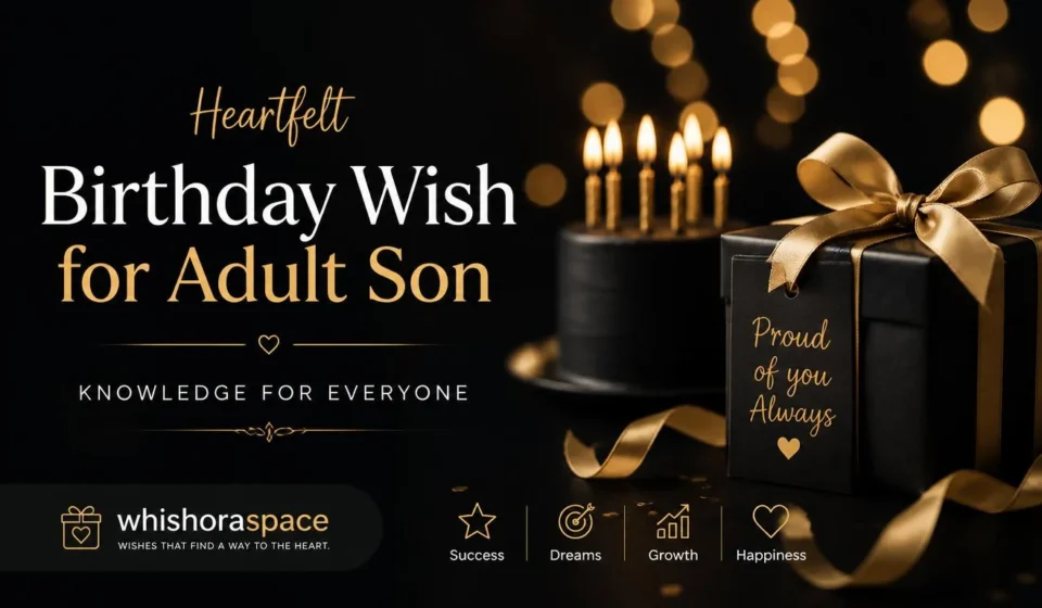 birthday wish for adult son