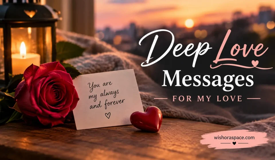 Deep Love Messages for My Love