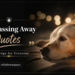 dog passing away quotes
