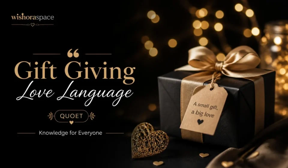 gift giving love language quotes