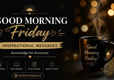 good morning friday inspirational messages