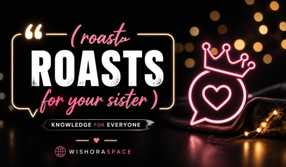 roasts for your sister