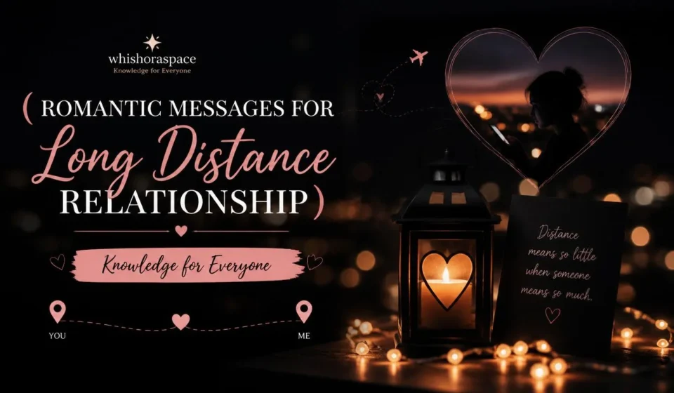 romantic messages for long distance relationship