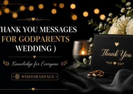 thank you messages for godparents wedding